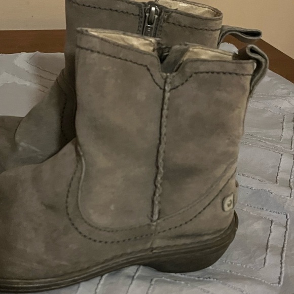 Ugg Neevah Suede Imperfection Boots Sz 6 - Picture 8 of 11